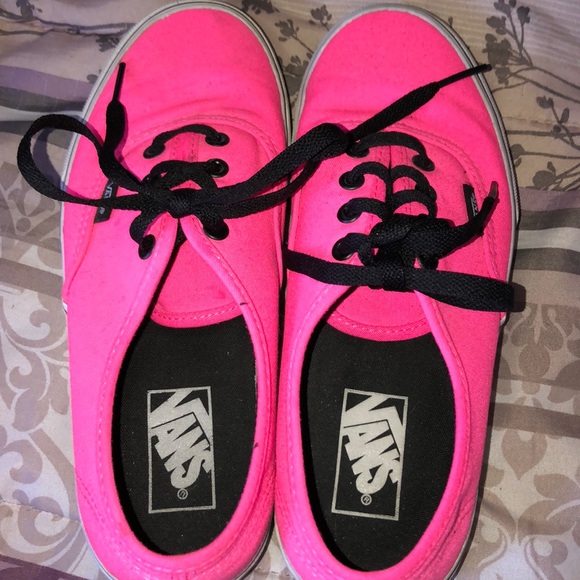Vans Shoes - Vans hot pink sneakers